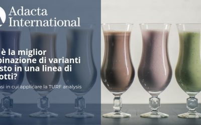 QUAL E’ LA MIGLIOR COMBINAZIONE DI VARIANTI DI GUSTO IN UNA LINEA DI PRODOTTI?