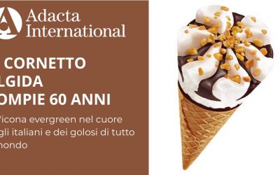 IL CORNETTO ALGIDA COMPIE 60 ANNI