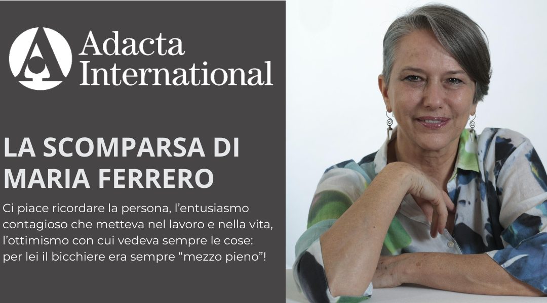 La scomparsa di Maria Ferrero