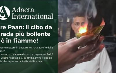 Fire Paan: il cibo da strada più bollente… è in fiamme!