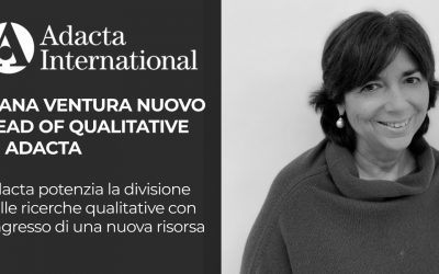 IVANA VENTURA NUOVO HEAD OF QUALITATIVE        DI ADACTA
