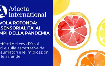 LA SENSORIALITÀ AI TEMPI DELLA PANDEMIA