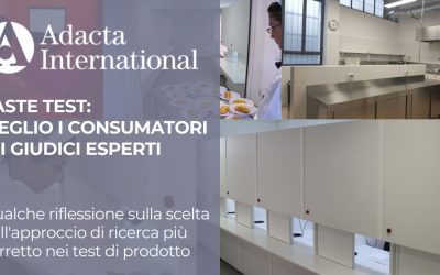 TASTE TEST: MEGLIO I CONSUMATORI O I GIUDICI ESPERTI?