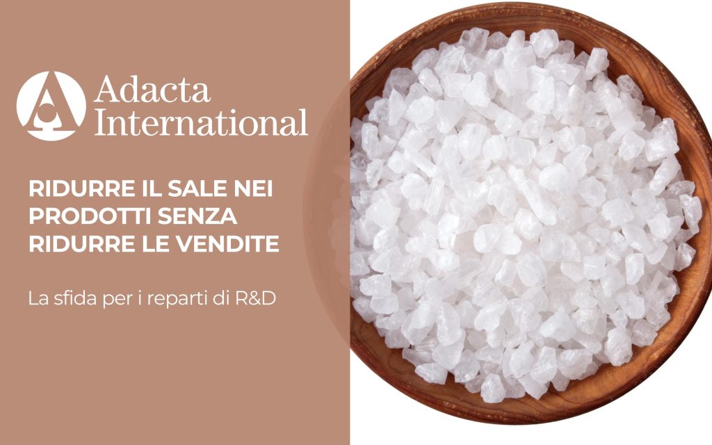 Ridurre il sale senza ridurre le vendite: la sfida per i reparti di R&D