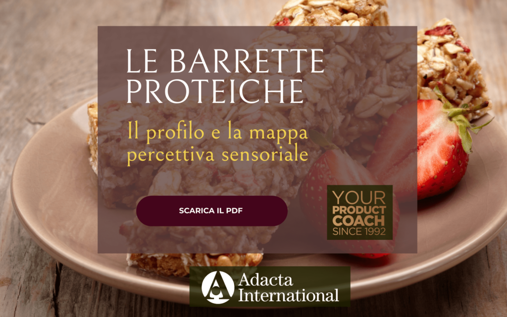 Le ricerche sensoriali di Adacta: le barrette con frutta secca e frutti rossi