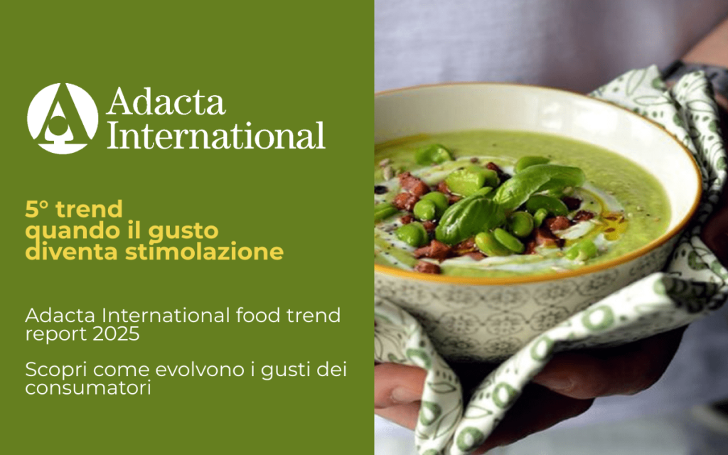 Food Trend 2025 – Quando il gusto diventa stimolazione: il matrimonio dei contrasti – 5° trend