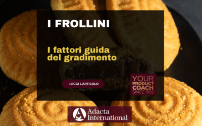 I fattori guida del gradimento dei frollini