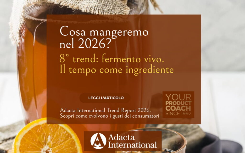 8° trend 2026 – Fermento vivo Il tempo come ingrediente – Adacta International Food Trend Report