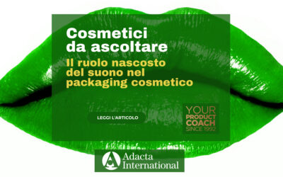 COSMETICI DA ASCOLTARE: IL RUOLO NASCOSTO DEL SUONO NEL PACKAGING COSMETICO