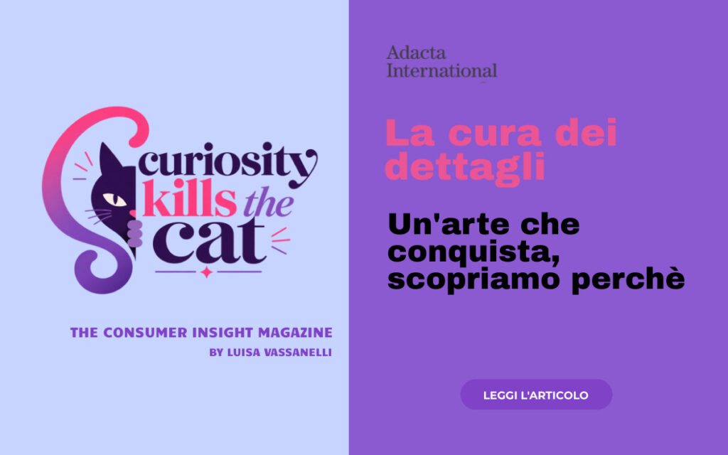 La cura dei dettagli è un’arte che conquista